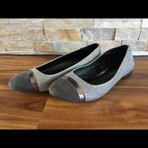 ❤️Silver metallic Flats❤️